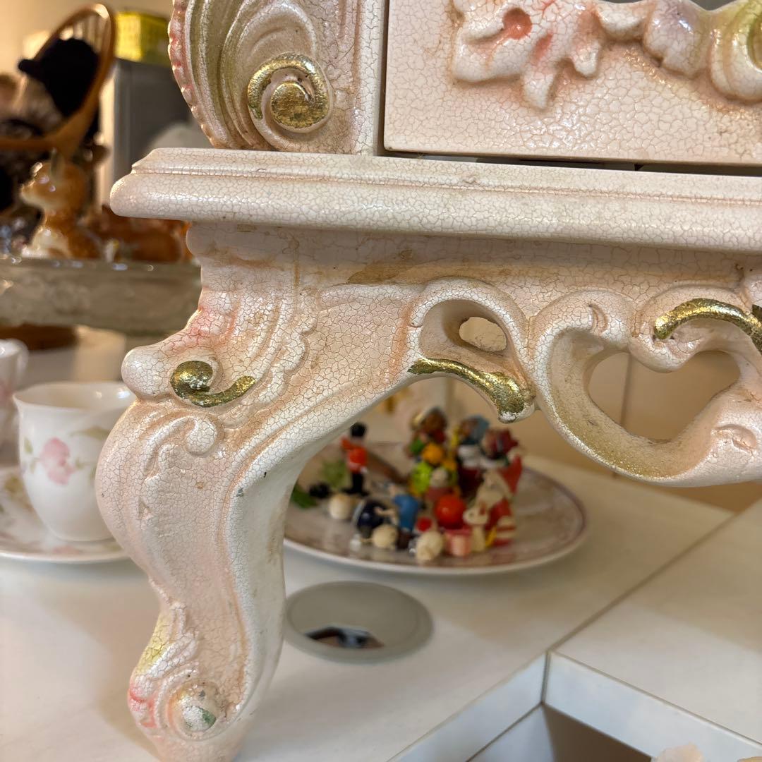 ロココ調　輸入家具　姫系プリンセスキャビネット