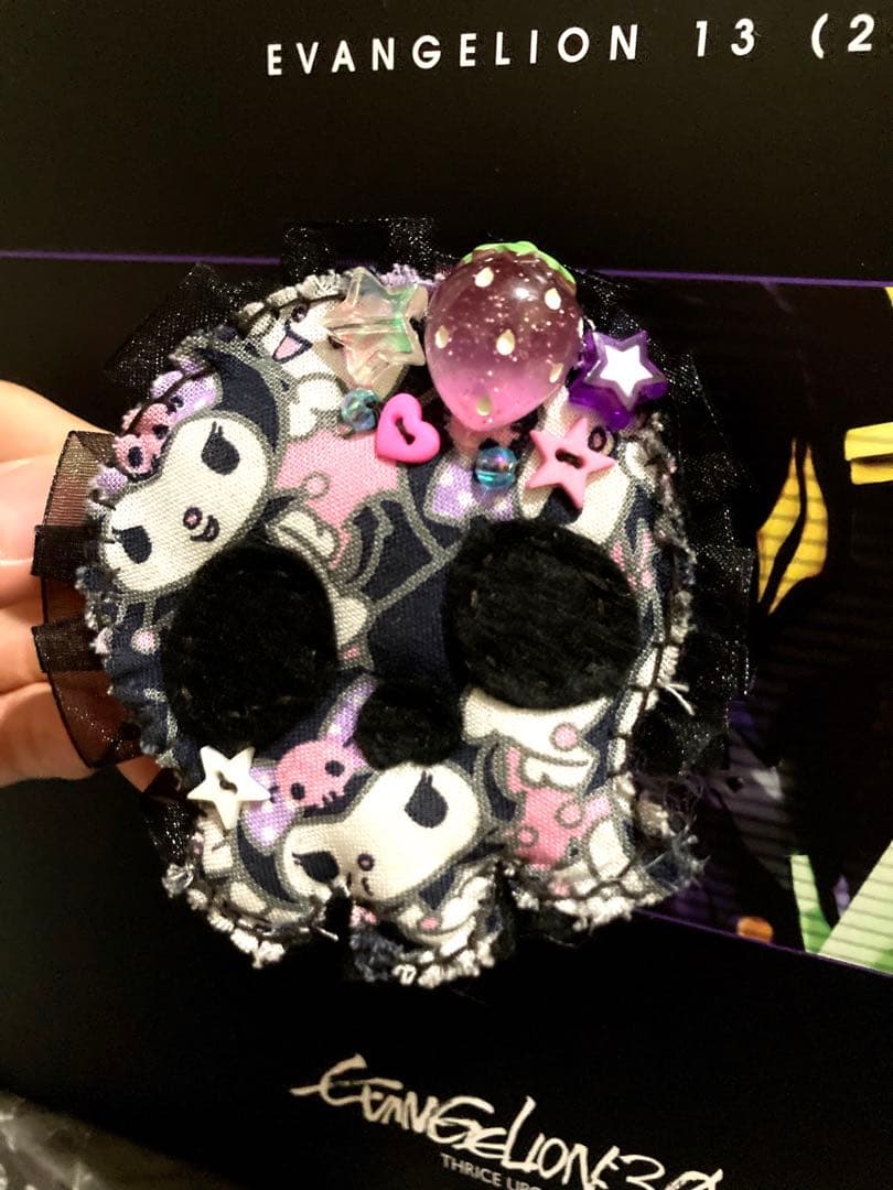 Y2K パンク ヘアピン スカル