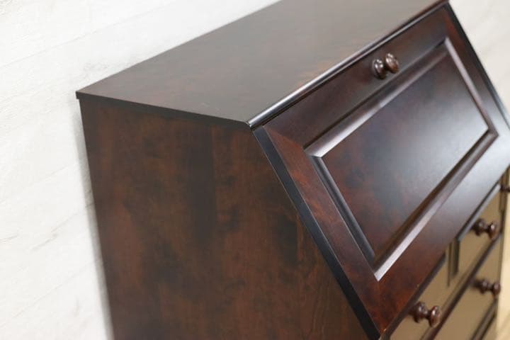 GMFS19○北海道民芸家具 ライティングビューロー デスク 机 勉強机 書斎机