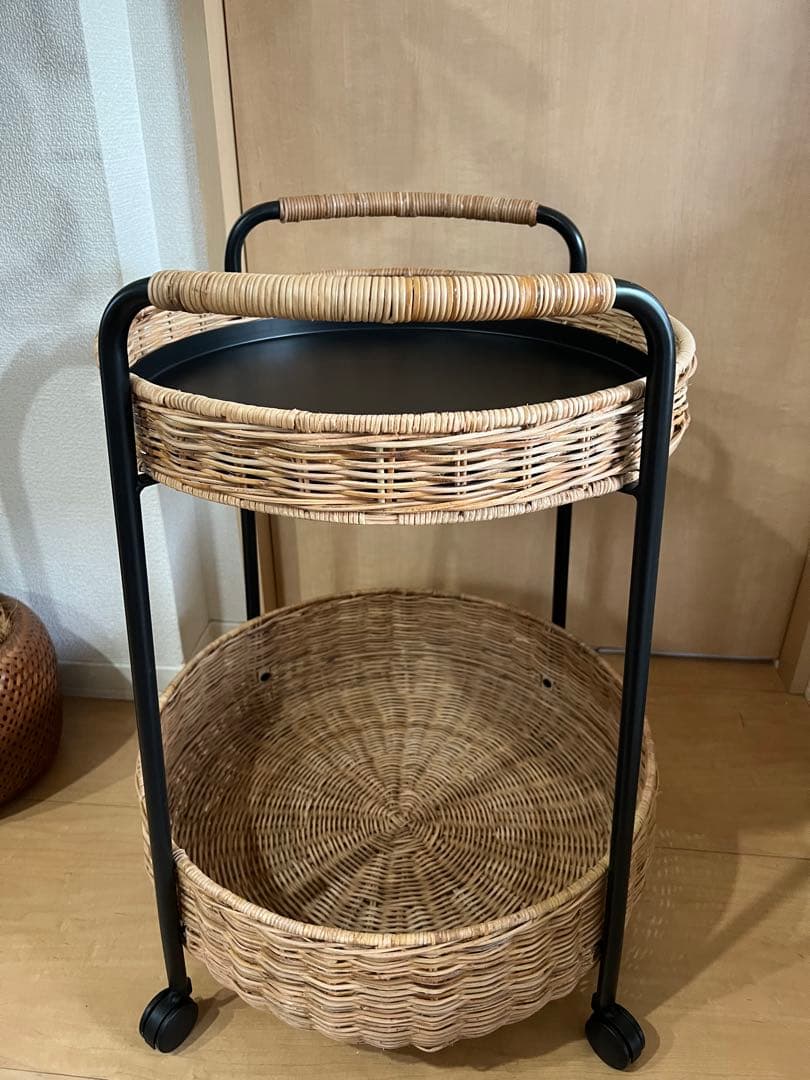 IKEA ルッバン ワゴンテーブル