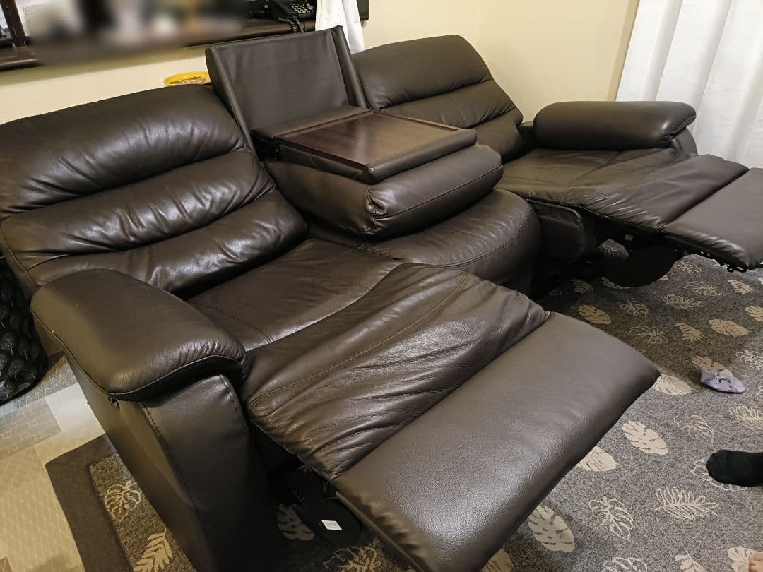 NITORI 3人用電動リクライニングソファ