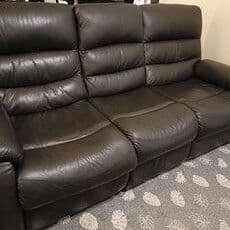 NITORI 3人用電動リクライニングソファ