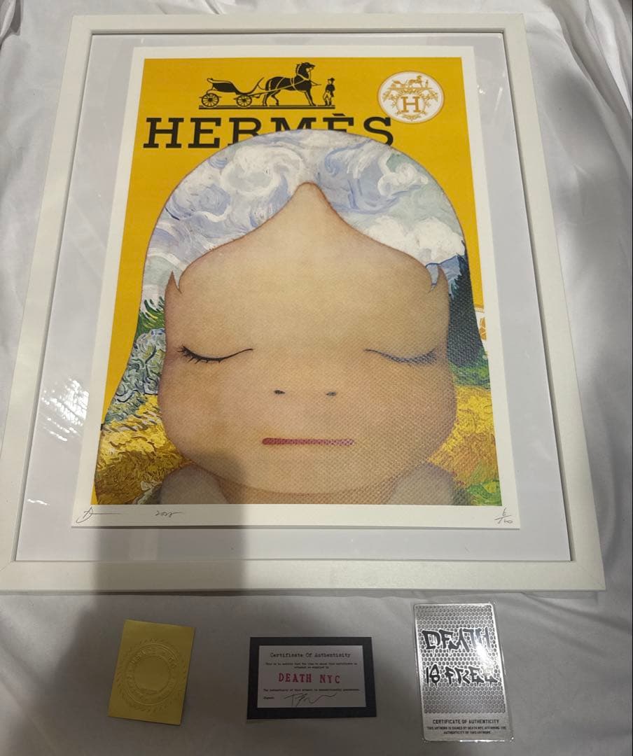 DEATH NYC 現代アートポスター　世界100枚限定　奈良美智