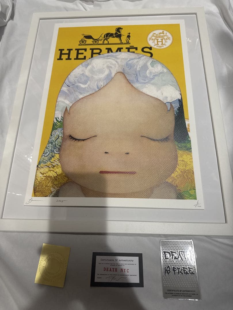 DEATH NYC 現代アートポスター　世界100枚限定　奈良美智