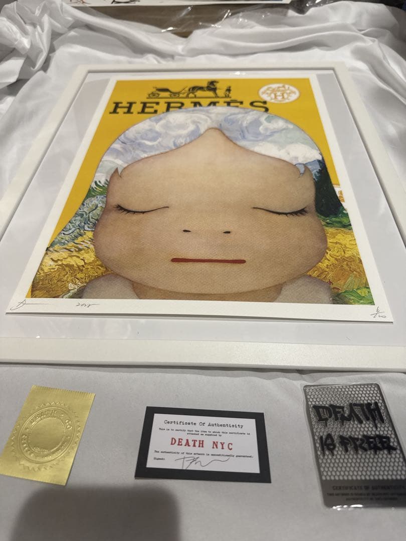 DEATH NYC 現代アートポスター　世界100枚限定　奈良美智