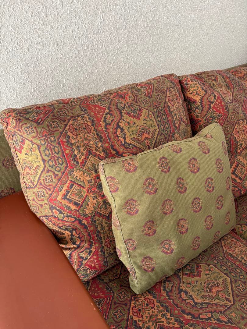 海外輸入品　ファブリック3人掛　ソファ