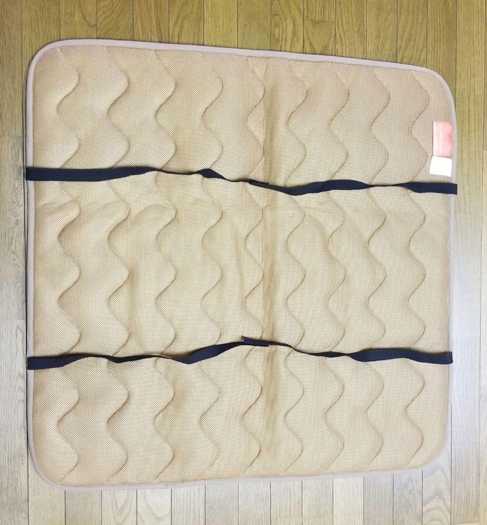 京都西川、ボア、温感、敷きパッド、サーモパッド、100×100cm、こたつ中敷③