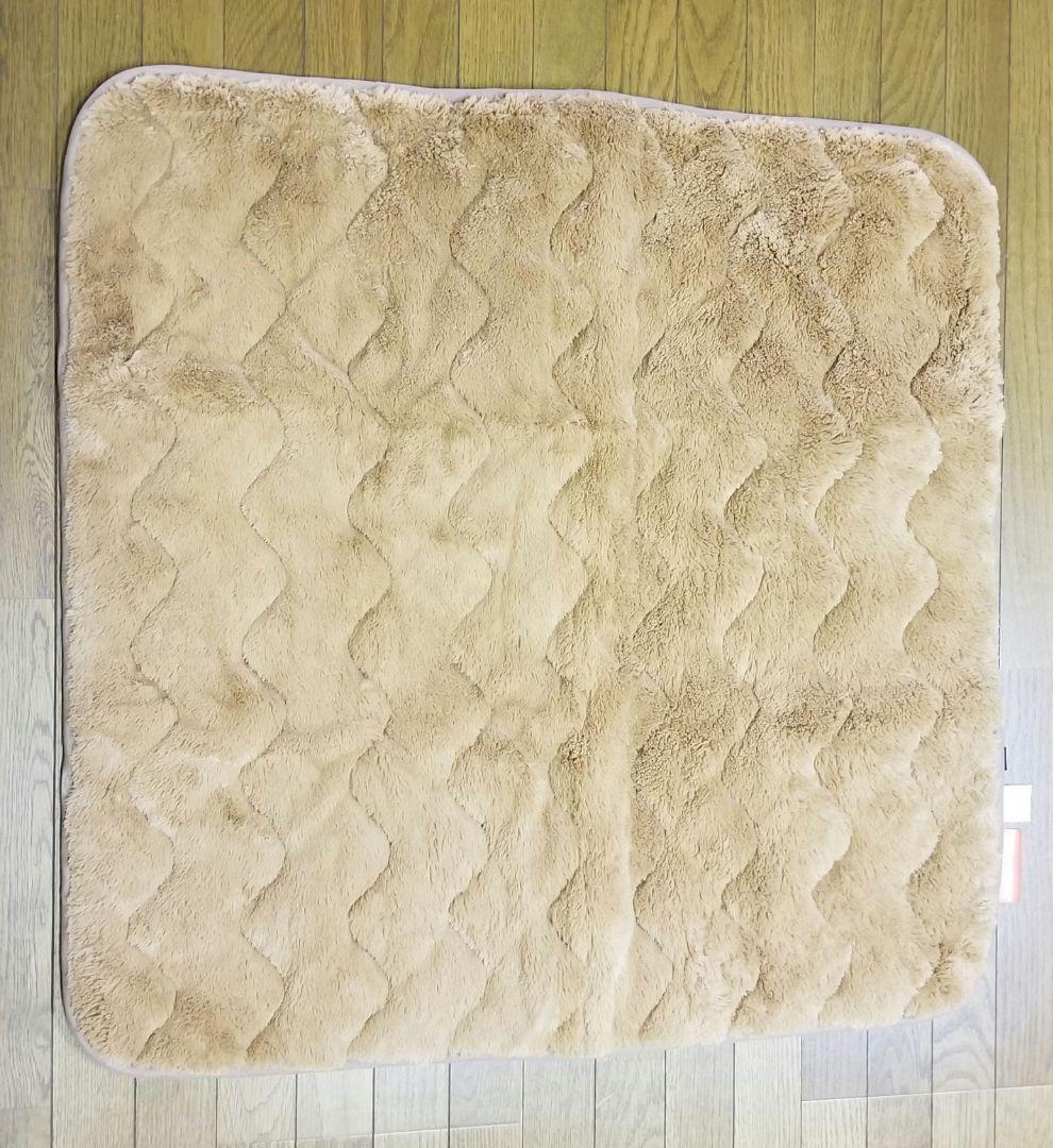 京都西川、ボア、温感、敷きパッド、サーモパッド、100×100cm、こたつ中敷③