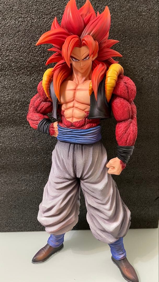 ドラゴンボールGT希少スタチュー1/4サイズゴジータサイヤ人４