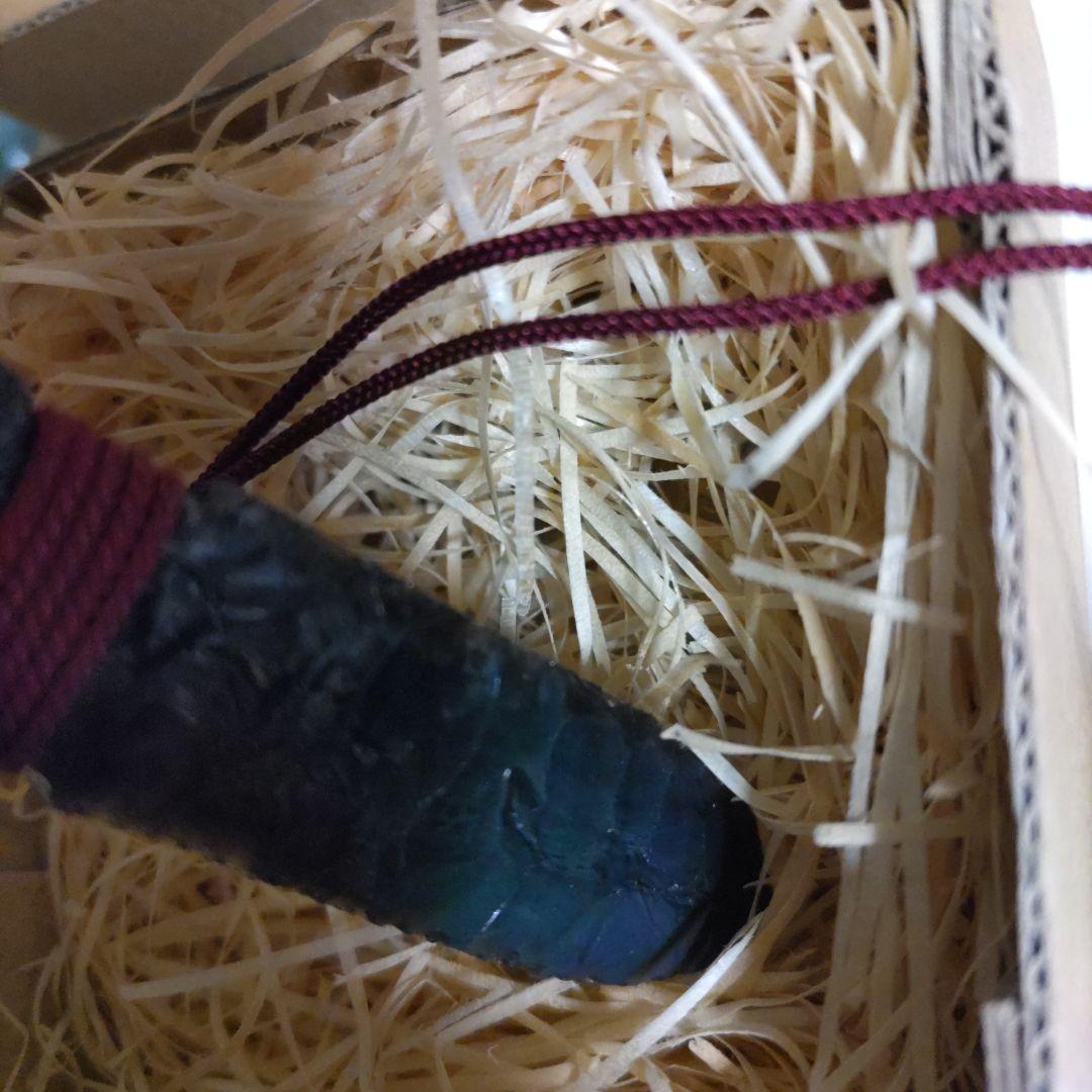 黒曜石　小刀　ネックレス