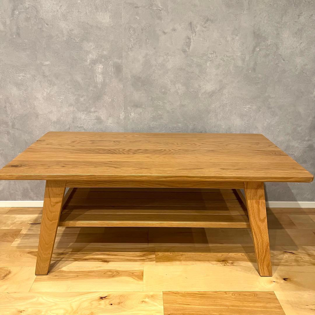URBAN RESEARCH ローテーブル センターテーブル オーク 無垢
