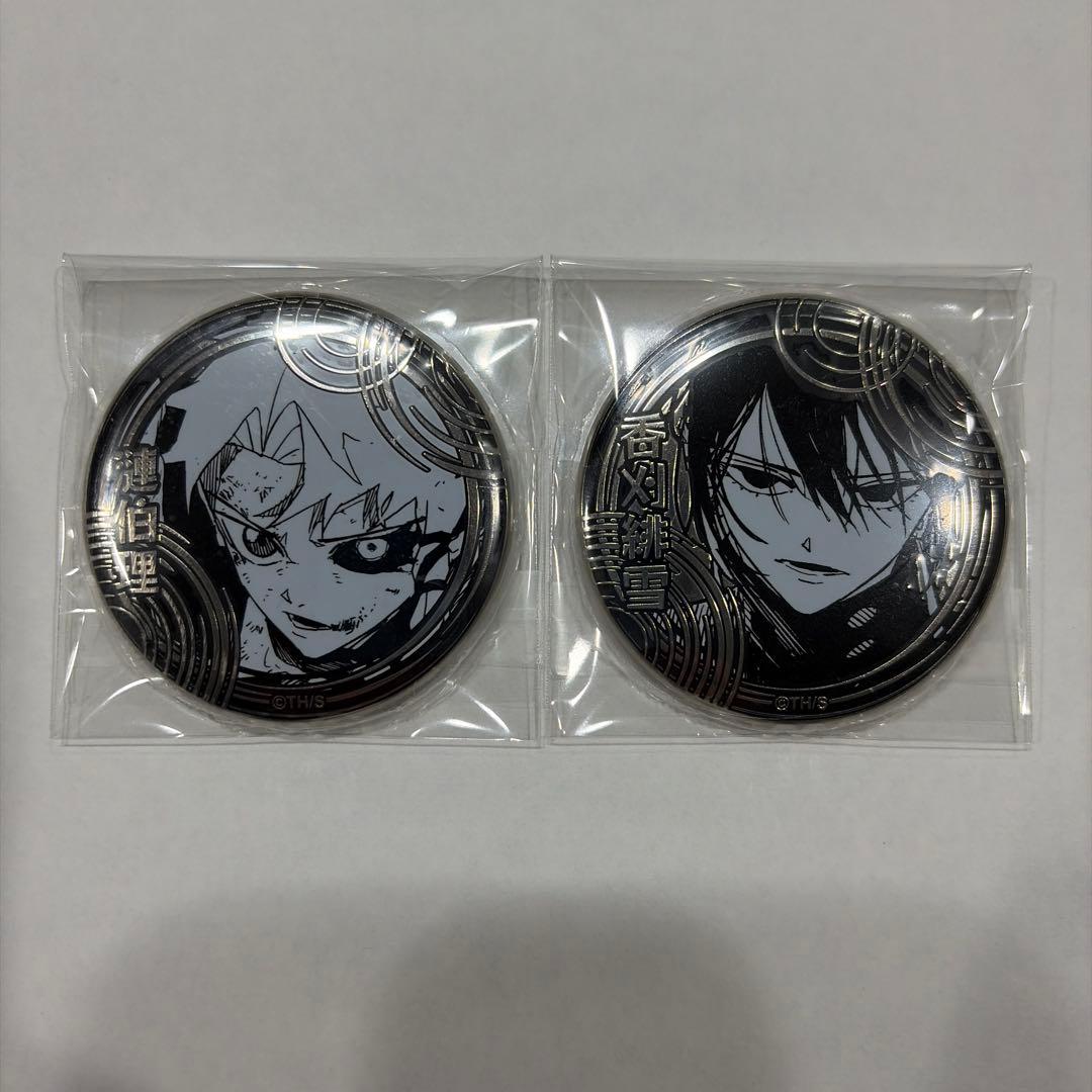 カグラバチ シルバー缶バッジコレクション 第1弾 3点セット 伯理 緋雪
