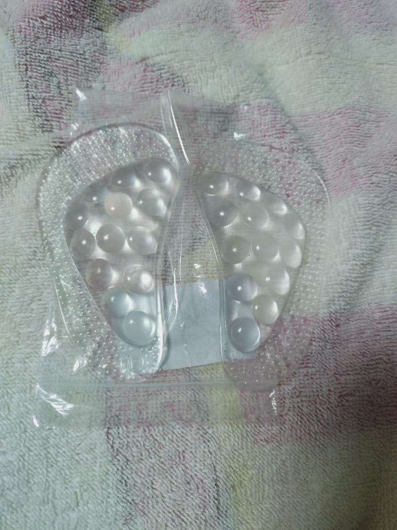 足用アーチサポーター 透明 クリア 男女兼用 柔らかい 土踏まず