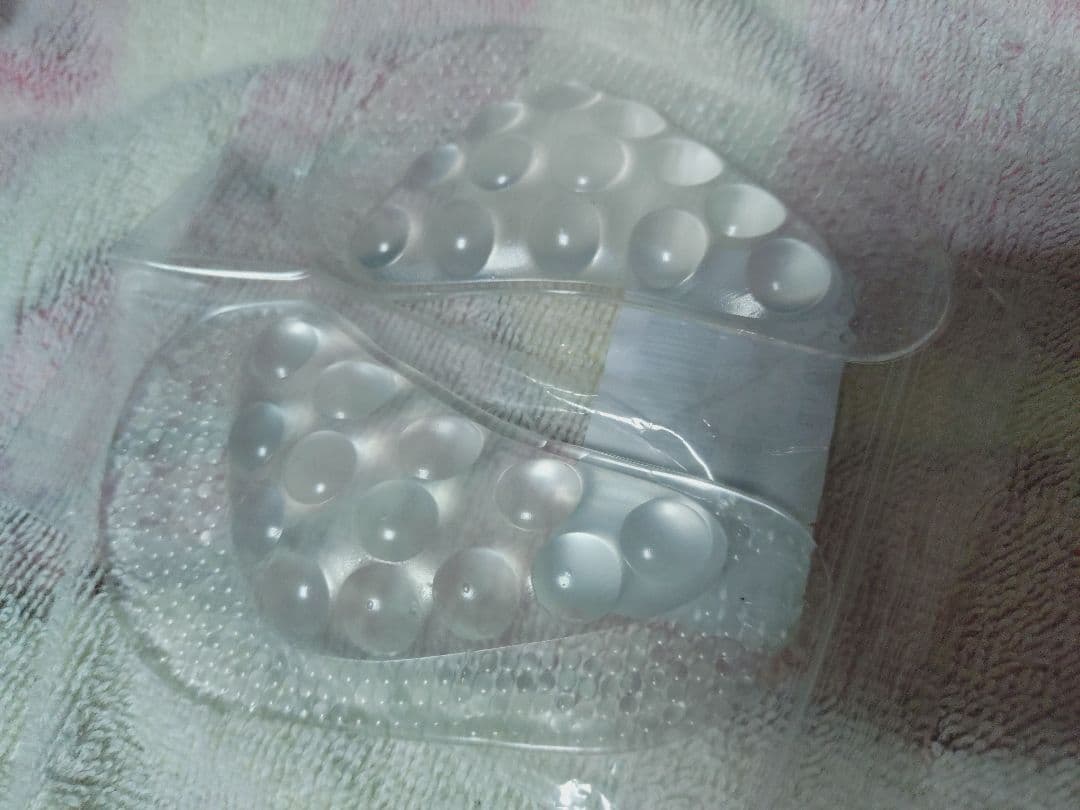 足用アーチサポーター 透明 クリア 男女兼用 柔らかい 土踏まず