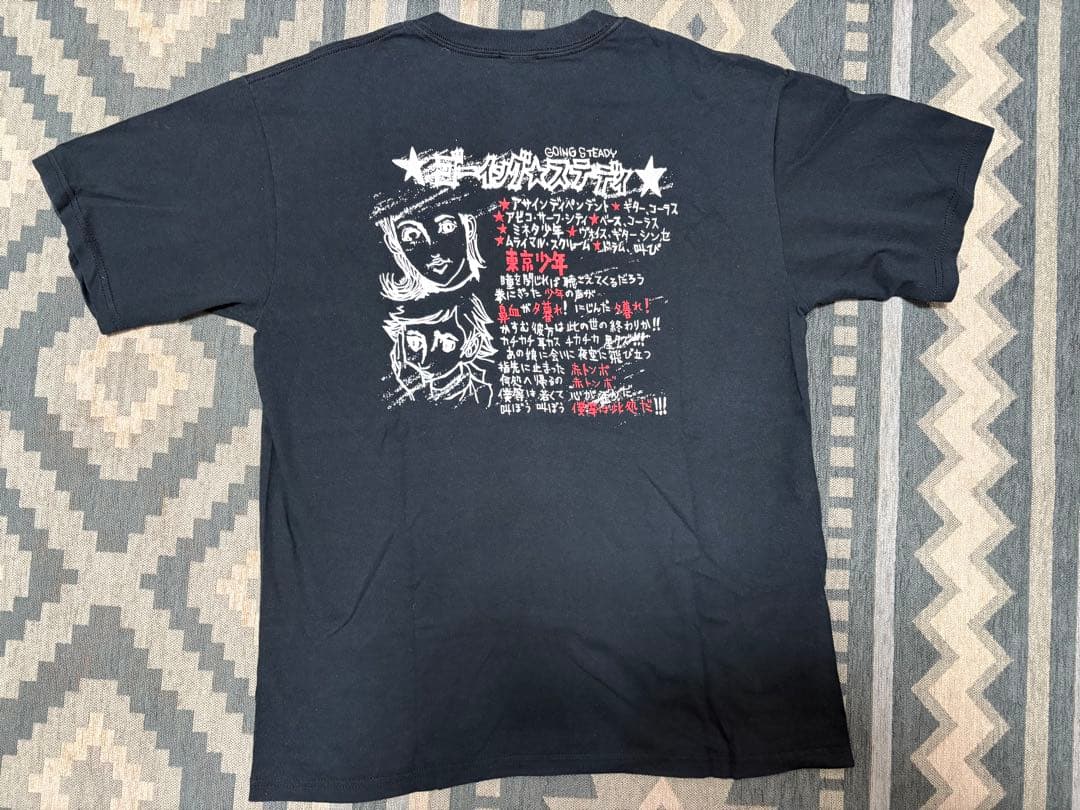 GOING STEADY　Mサイズ　ブラック　初恋°学園　ゴイステ　Tシャツ