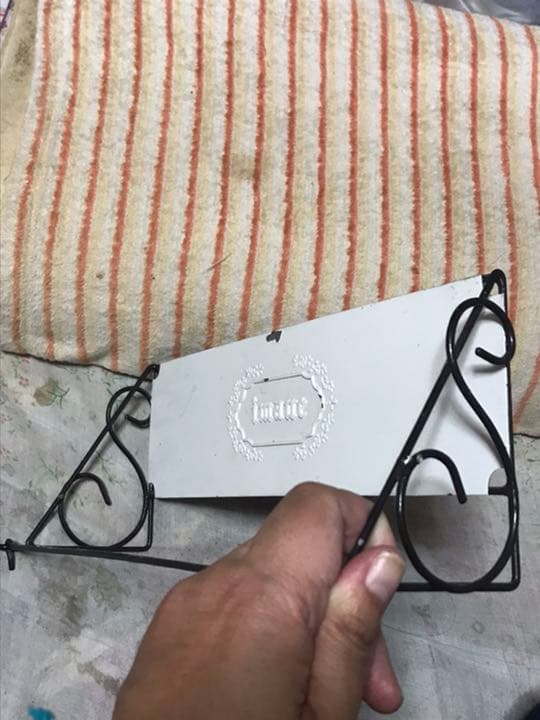 イマン  スチール製ペーパーホルダー  レア  アンティーク　ビンテージ