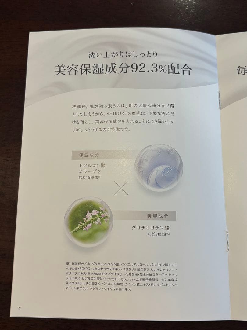 すまいる　SHIRORU クリスタルホイップブラック 120g 4本セット