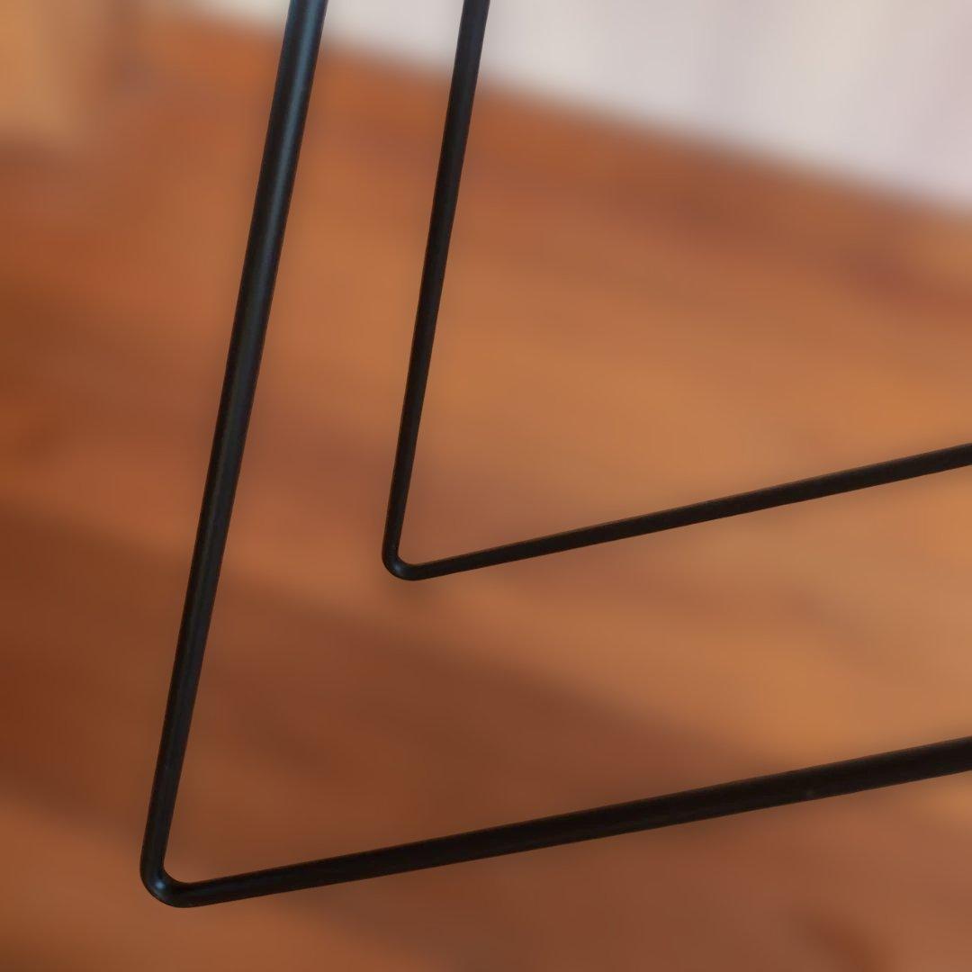 ナチュラルウッド ベンチ スチール脚 MADE BY SEVEN