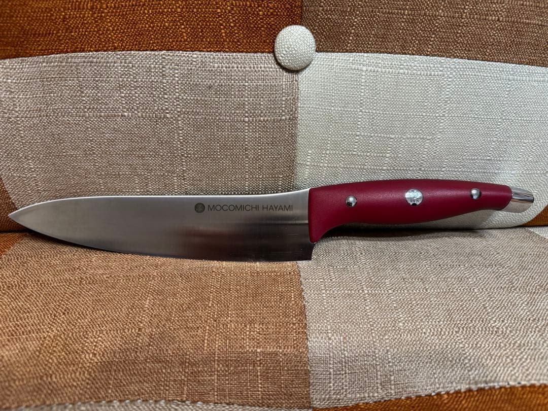 J.A.HENCKELS MOCOMICHI HAYAMI 牛刀 赤