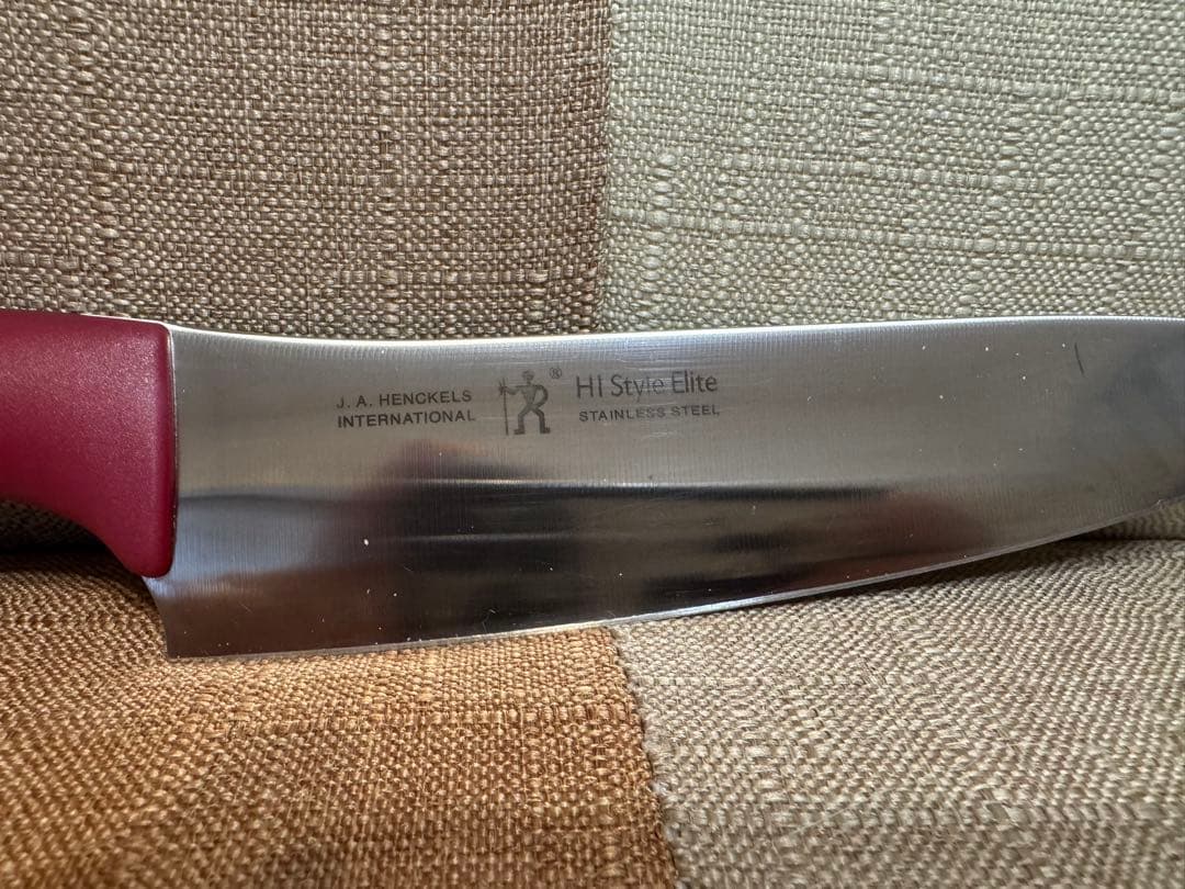J.A.HENCKELS MOCOMICHI HAYAMI 牛刀 赤