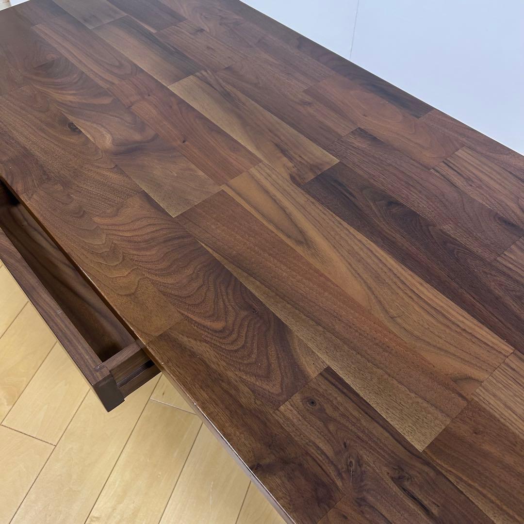 関家具　オーズⅢ センターテーブル 幅105cm ウォールナット　天然木引き出し