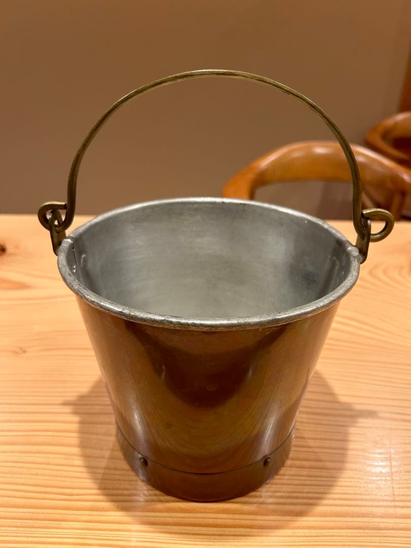 京都有次　銅　バケツ　アイスペール
