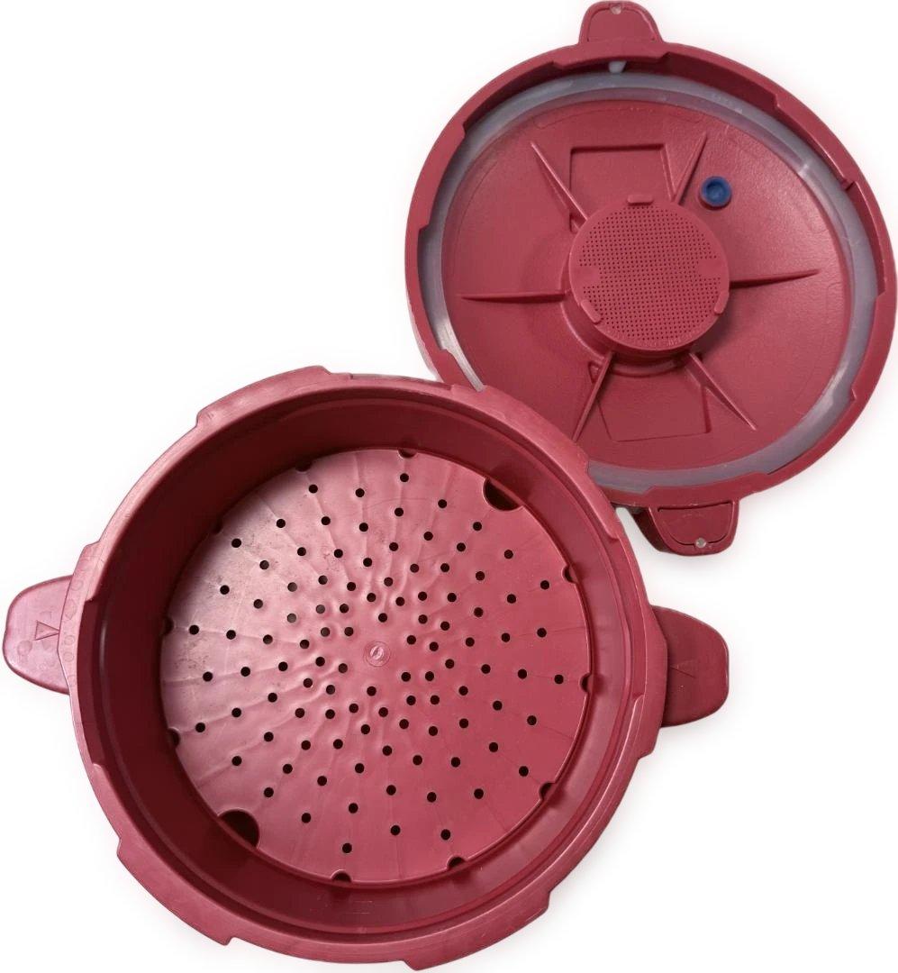 MEYER 電子レンジ圧力鍋 赤 RED