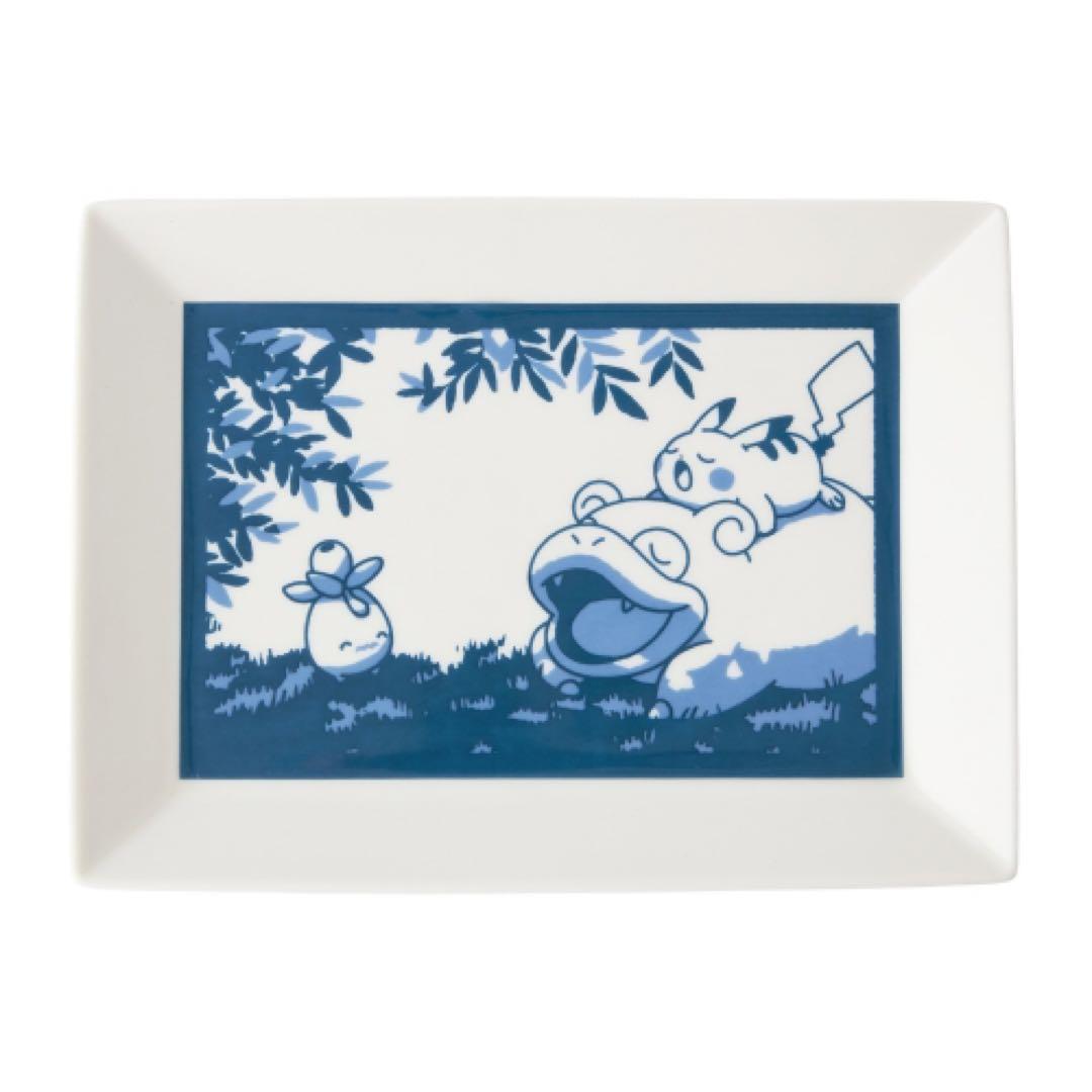 ポケモンセンター カガワ 角皿 ヤドン ミニーブ ポケセン 香川 お皿