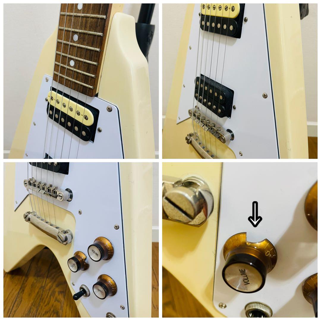 9650 Photogenic V flying フライング エレキギター - メルカリ