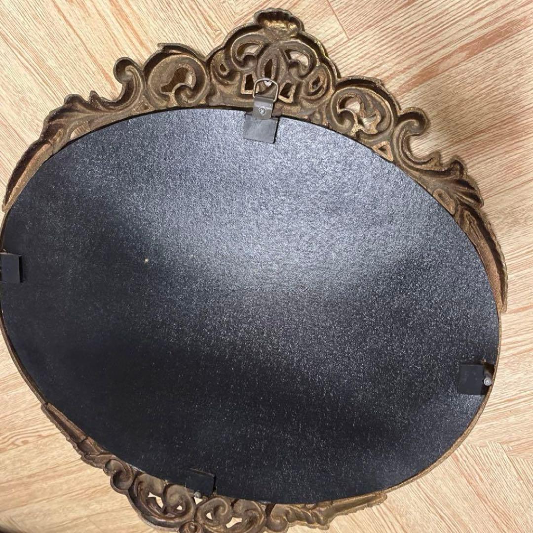 アンティーク バロックスタイル ゴールドミラー アンティークミラー高級壁掛け