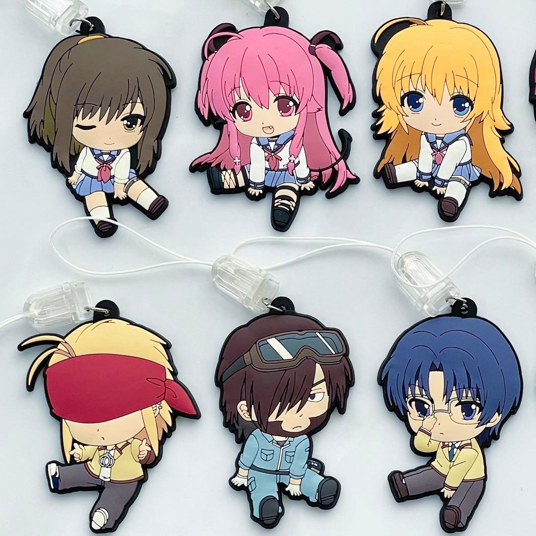 Angel Beats! エンジェルビーツ ぺたん娘 ラバーストラップ ラバスト