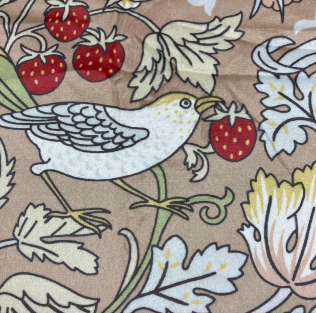 あったか掛けふとんカバー　W１８　フランネル　ウィリアムモリス　いちご泥棒　2枚