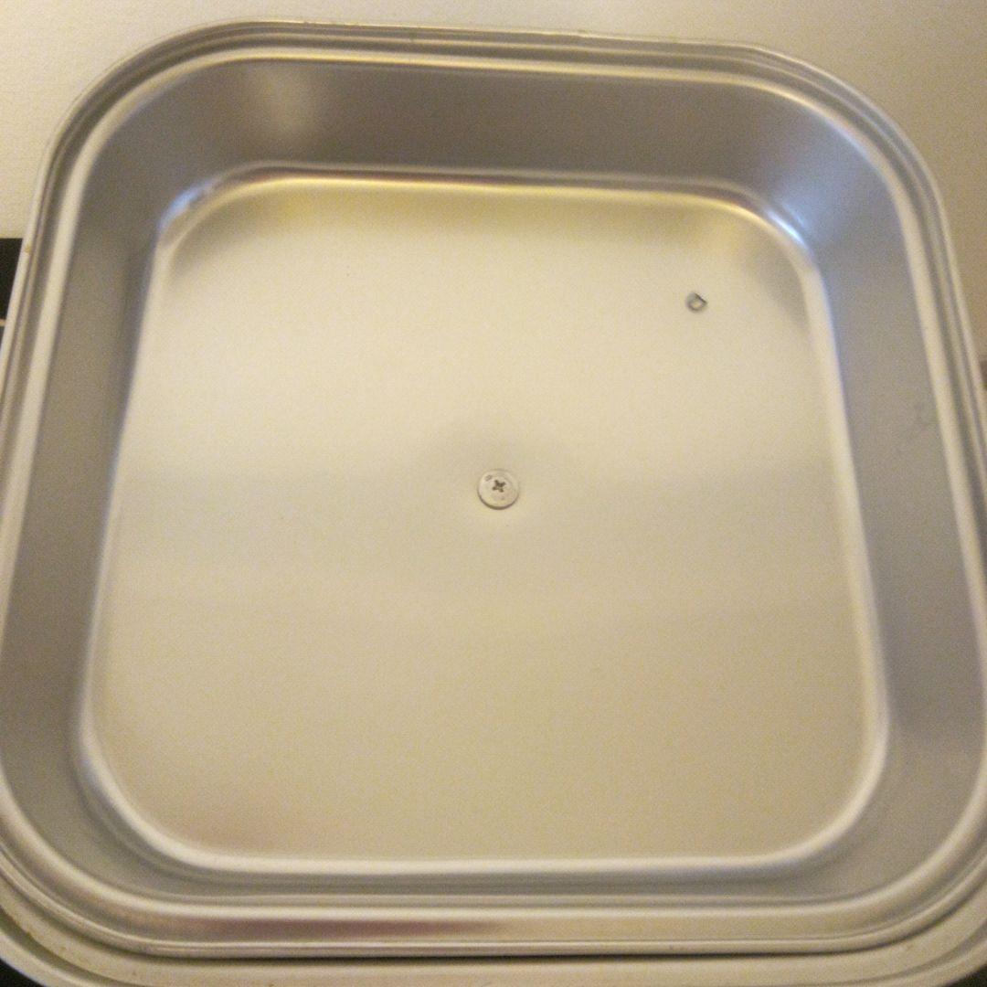 ステンレス製 両手鍋 蒸し器