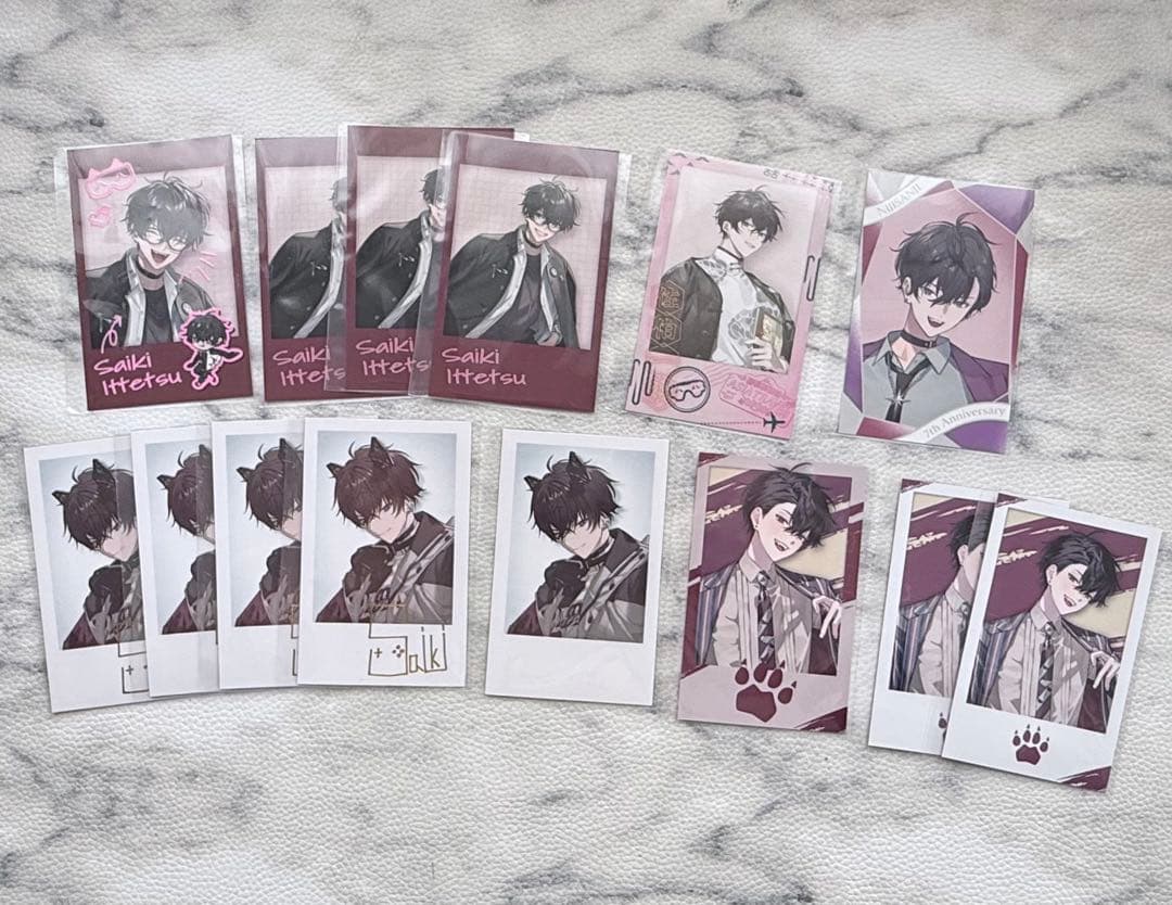 佐伯イッテツ アクスタ チェキ にじぬい にじぱぺ - メルカリ