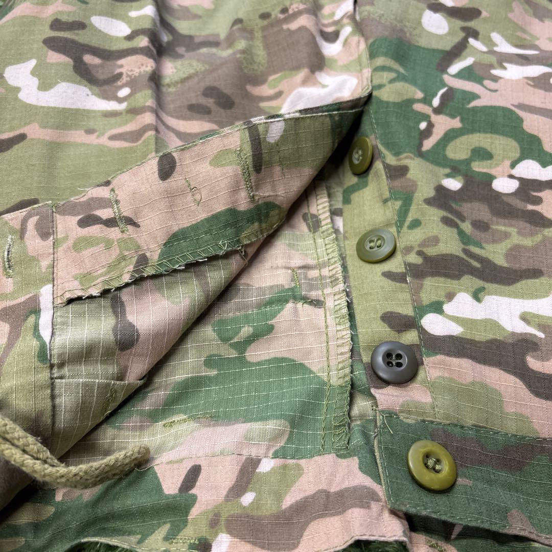 迷彩 戦闘服 上着とズボンセット　0130o174
