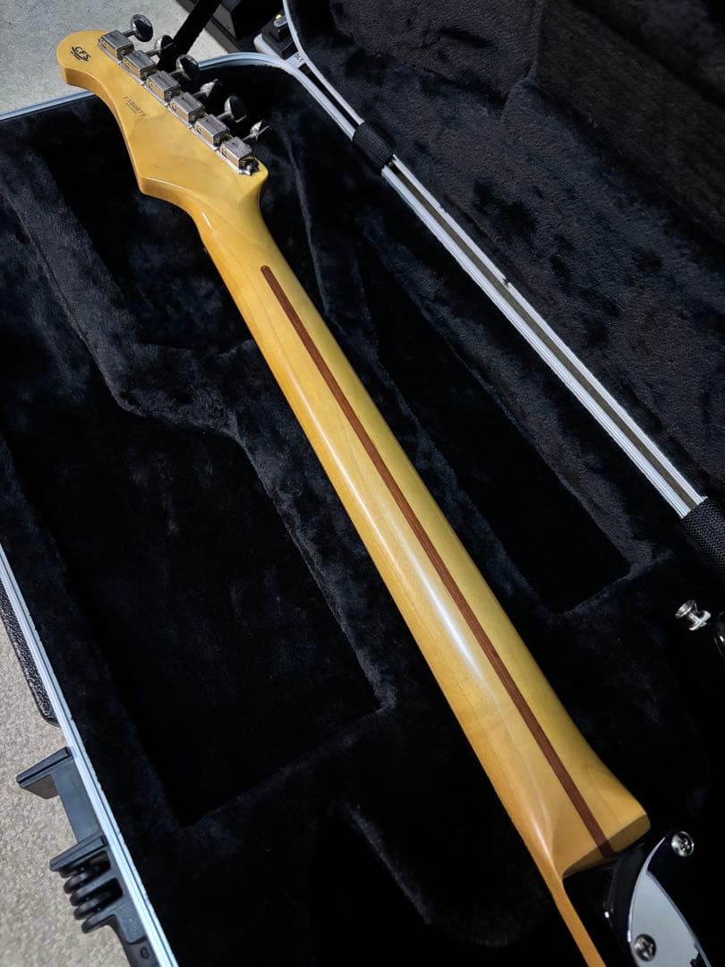 極美品 日本製ストラトCoolZ ZST-1R ロックペグ スチールブロック