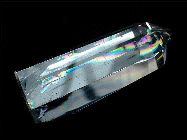 AAA級☆天然レインボー水晶六角柱七星陣B87B7/199B06A