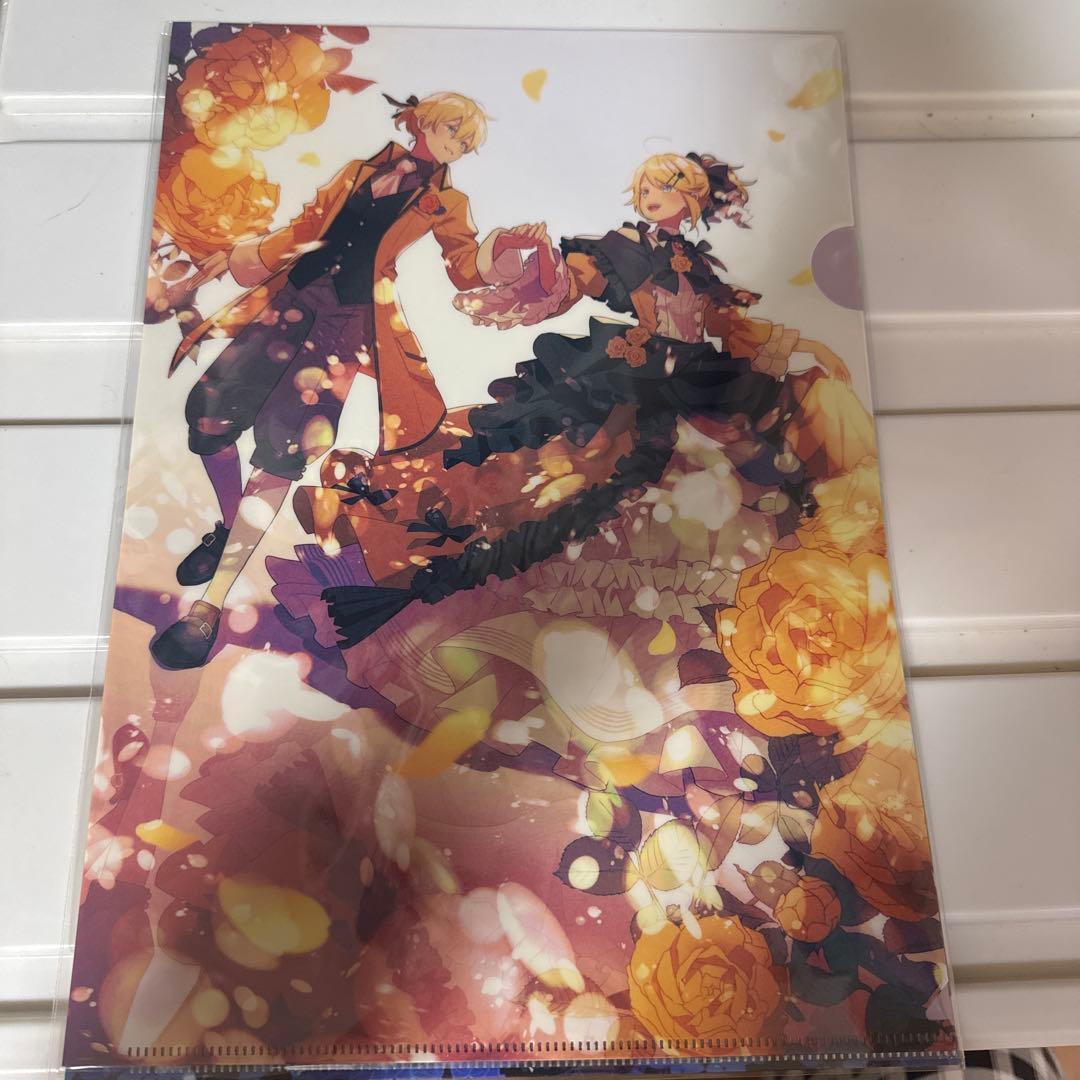 初音ミクシンフォニー 2023 特典 クリアファイル 鏡音リン 鏡音レン 悪