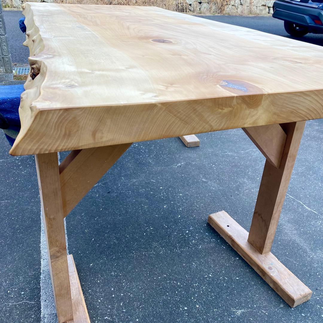 天然木　イチョウ　銀杏　一枚板 無垢　109