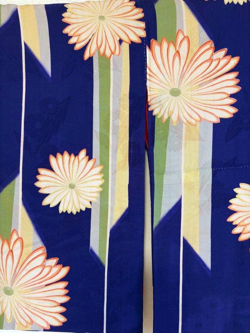 アンティーク　錦紗　子供　着物　　アンティーク着物　七五三