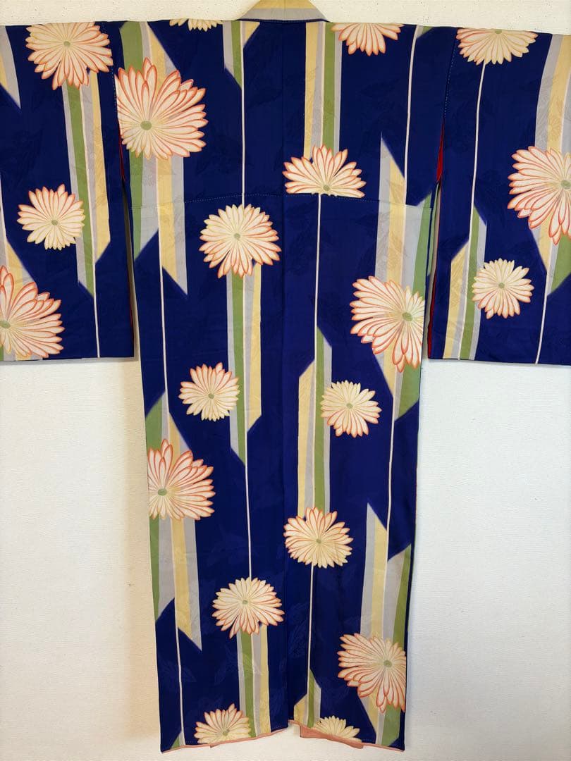 アンティーク　錦紗　子供　着物　　アンティーク着物　七五三