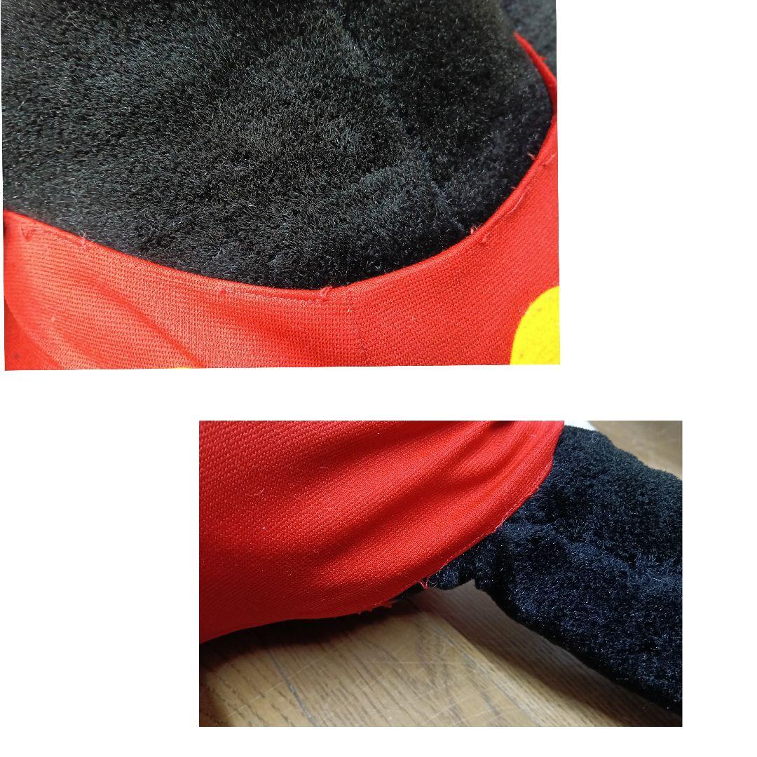 AO81 東京ディズニーランド ミッキーマウス ぬいぐるみ 当時物 93.5cm