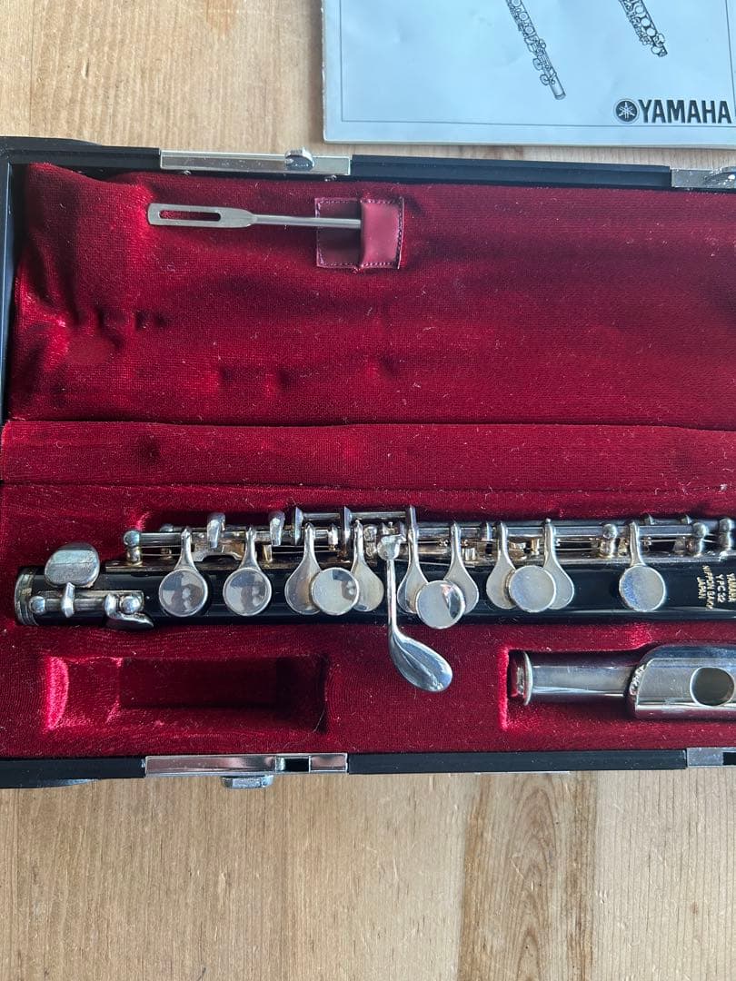 YAMAHA ピッコロ 本体 YPC32 オーナーズマニュアル付き - メルカリ