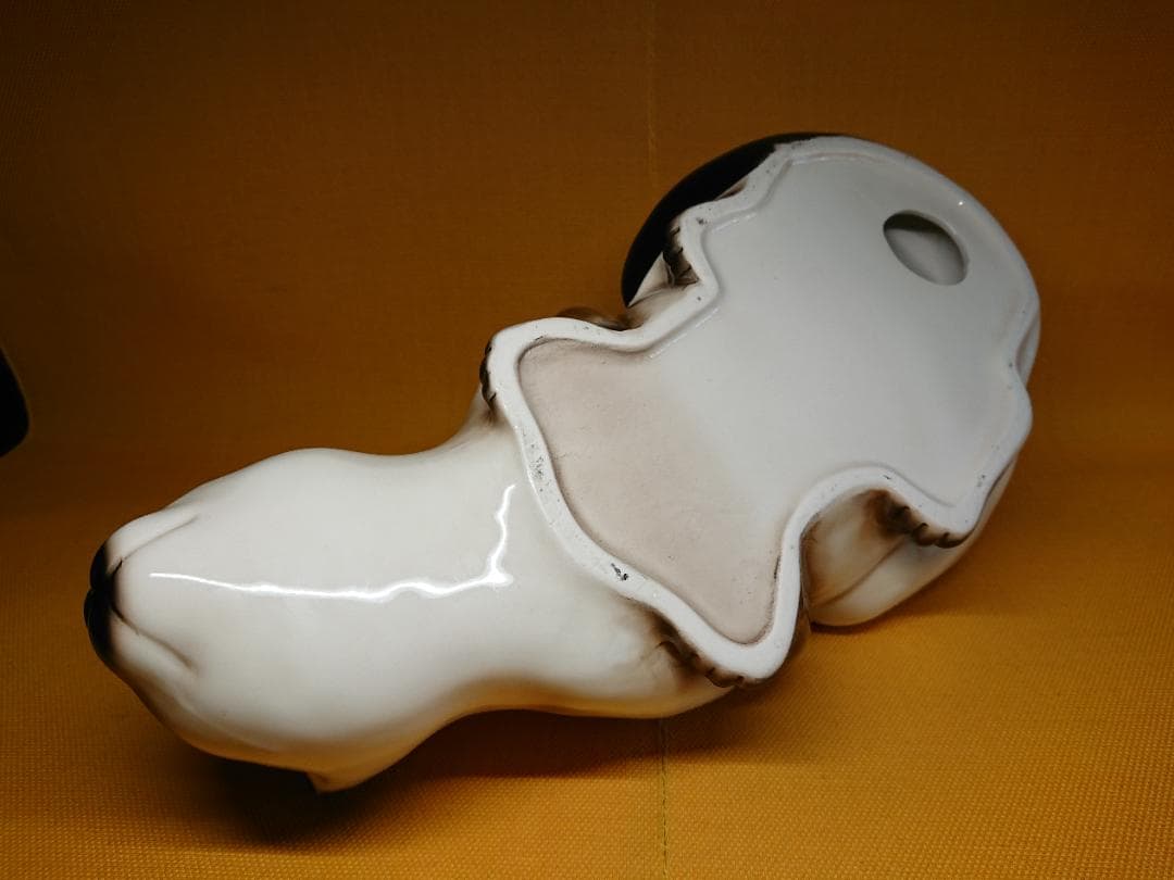 【美品】ネコ　猫　シャム猫　陶器　置物　インテリア　工芸品　美術品　A3052