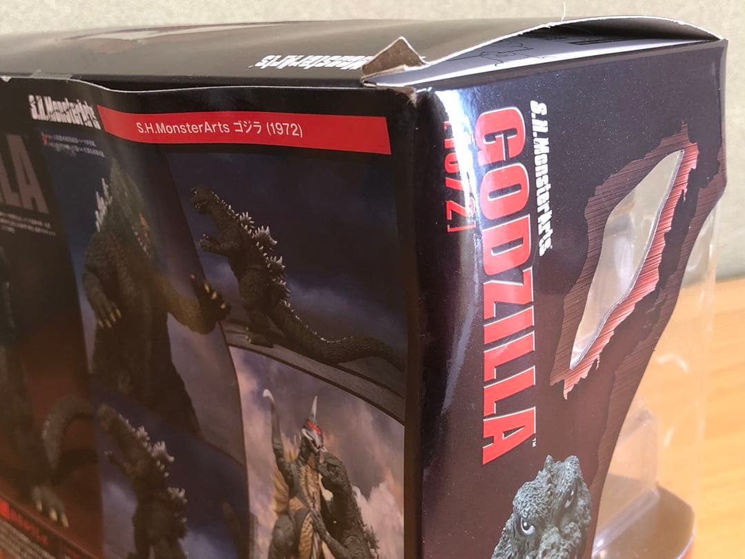 ゴジラ1972 モンスターアーツ　バンダイ　ジャンク