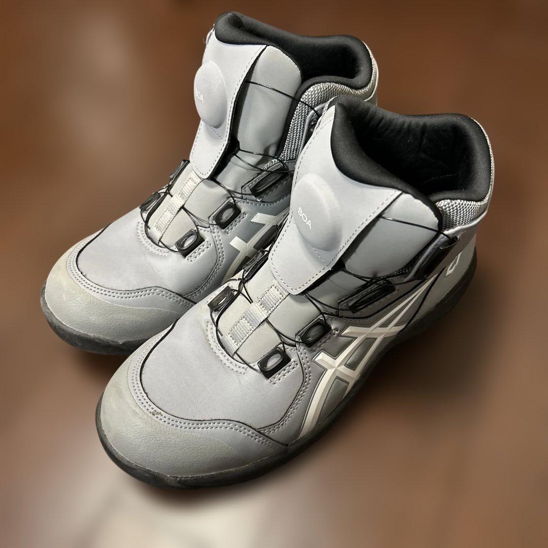 asics アシックス　安全靴　ウインジョブ　良品　25cm CP304