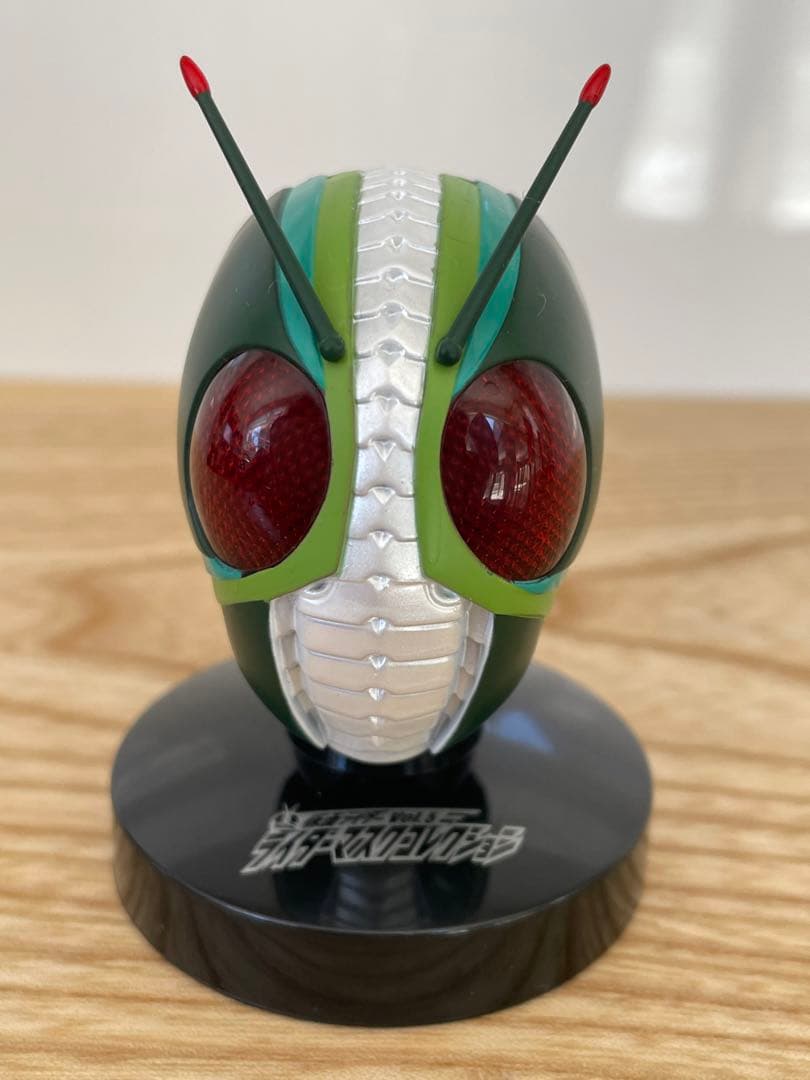 マスクコレクション VOL.5 仮面ライダーJ 発光台座（赤） - メルカリ