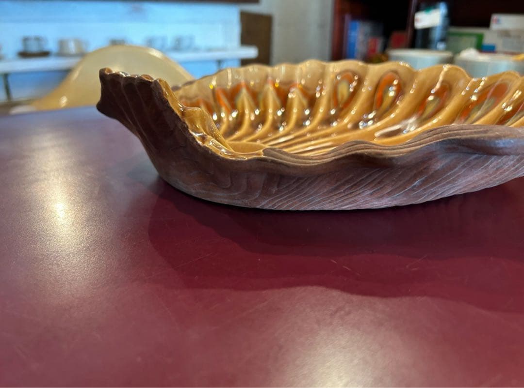 貝　プレート　ビンテージ