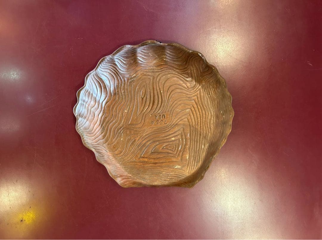 貝　プレート　ビンテージ