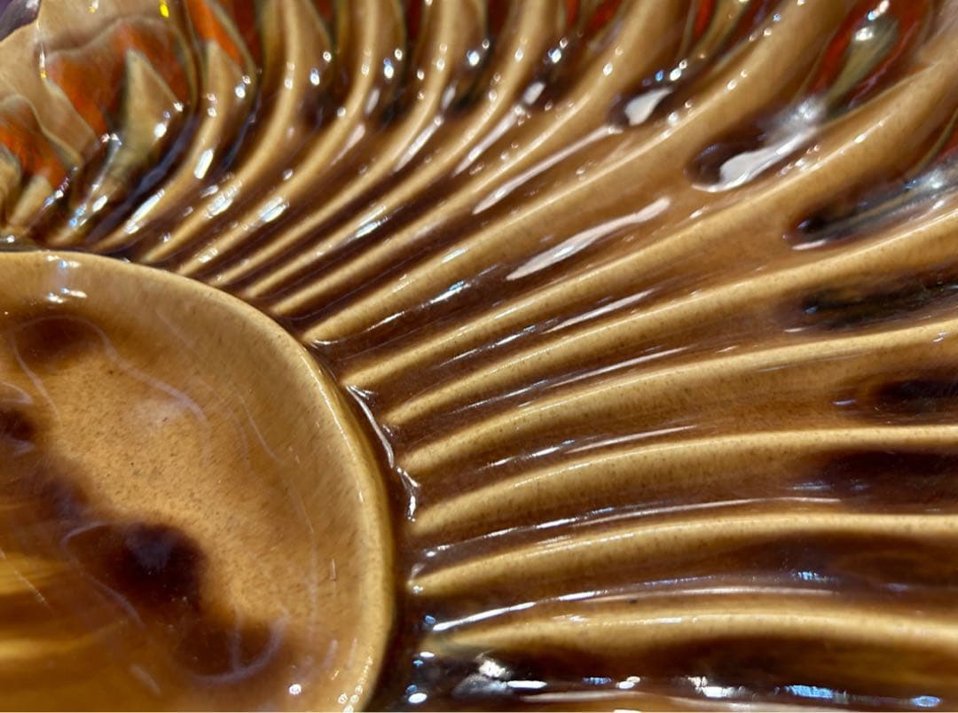 貝　プレート　ビンテージ